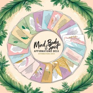 100 "Mind, Body, & Spirit" Affirmations Deck