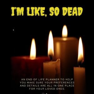 End Of Life Planner Printable, Emergency Binder (Digital Download)